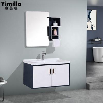 China Yimilla Modern Plywood Modern Small Waterproof Storage Cabinets For Bathroom for sale