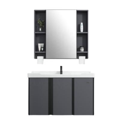 China Modern Hot Sale Bathroom Cabinets Vanity Unit Small Hanging Bathroom Vanity Cabinet for sale