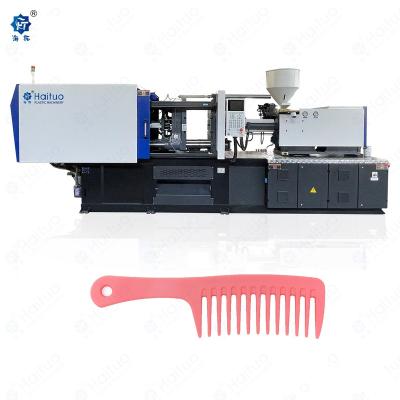 China Horizontal Haituo HTF-380T Servo Full Automatic Pvc Comb Making Machine Injection Molding Machine for sale