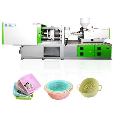 China Horizontal Haituo HTW-198T All Servo Motor Drain Basket Injection Molding Machine Making Injection molding machine for plastic products for sale