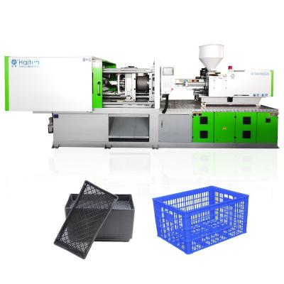 China Horizontal Haituo HTW-198Ton Plastic Basket Making Hydraulic Injection Molding Machine Manufacturer for plastic products for sale