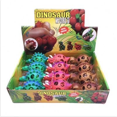 China Design Soft Squeeze Toy New Ball Dinosaur Squeeze Toy Ball for sale