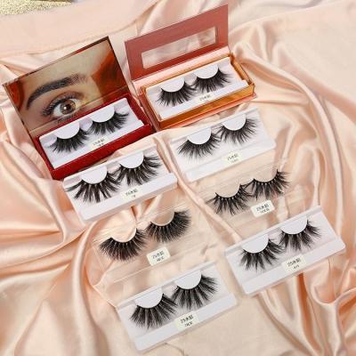 China Big Discount Winged Mink Eyelashes Private Label Your Own Fluffy 25mm Logo Lashes Sellers for sale