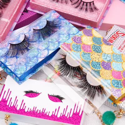 China Winged Natural Silk Eyelash Vendor 3d Look Dramatic High Quality Silk Lashes With Custom Box for sale