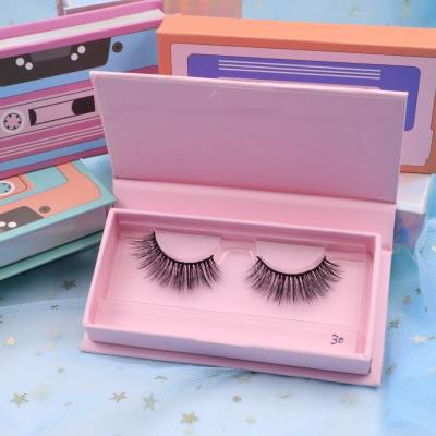 China Different New Designed Wholesale Different Style Private Label Fur Winged Reusable Silk False Eyelashes for sale