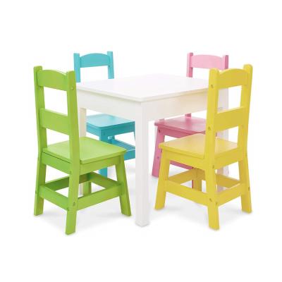 China Modern Table Chair Set For Kid Cheap Dining Table Set Children Study Kids Table Set for sale