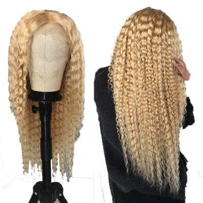 China Brazilian Virgin Hair Remy Hair 13*4 Lace Front Wigs Brazilian Virgin Hair 13*4 Lace Front Wigs 613 Lace Front Wigs 613 Deep Shedding Deep Barely Shedding Blonde For Black Women for sale