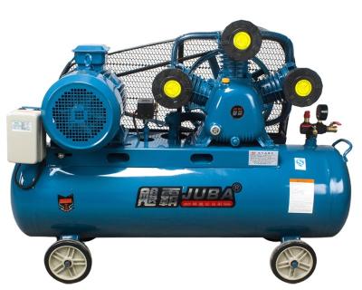 China High Pressure AC Industrial Piston Lubricated Portable Belt Driven Air Compressor for sale