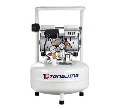 China 9 Gallon Air Compressor Lubricated Oil Free Tank Ultra Quiet Compressor 35L 850W Silent Oil Free Compressor Low Noise for sale