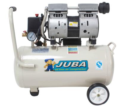 China Silent Air Compressor 5.5 Gallon Air Compressor 25L 750W Oil Free Tank Ultra Quiet Oil Free Compressor Low Noise (25L) for sale