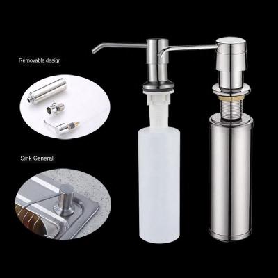 China Manual Foam Soap Dispenser Soap Dispenser For Kitchen Sink Kitchen Sink Soap Dispenser Soap Detergent Bottle for sale