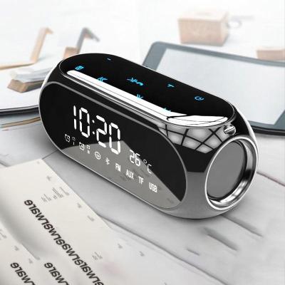 China Portable AirPlay Mini Loudspeaker Outdoor Household Alarm Clock Super Wide Dynamic Wireless Bass Boost Volume for sale