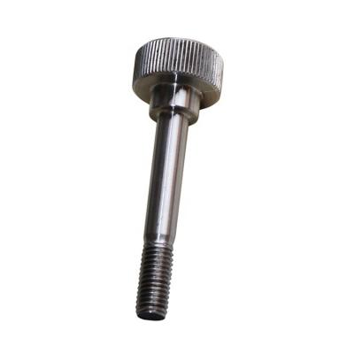 China Pan M3 m4 m5 Color Anodized Aluminum Knurled Thumb Screw , 304/316/17-4PH SS Shoulder Screw for sale