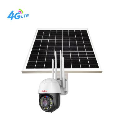 China Human Motion Tracking Stronger Colin Super Star Power 60W 30AH Smart Solar Powered Ptz Vigilant Camera With 2 Years Warranty Faster Shipping for sale