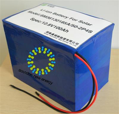 Chine Systèmes de batterie d'accumulateurs de la sécurité LiFePo4 12V 100Ah pour l'approvisionnement d'alimentation de secours, UPS à vendre