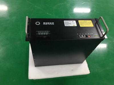 China De zwarte Batterij van 4U 48V 75Ah NCM ESS met UN38.3 UL voor Telecommunicatievoeding Te koop