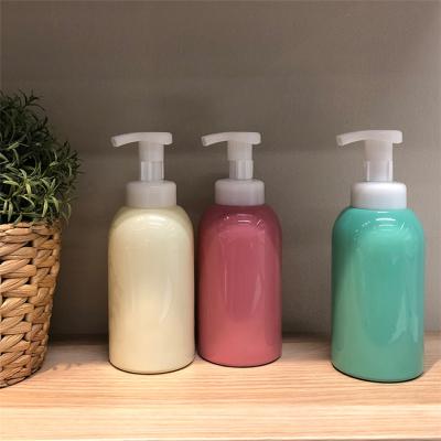 China High Quality 375ml Personal Care For Hand Sanitizer Glass Soap Dispenser With Foaming Pump for sale