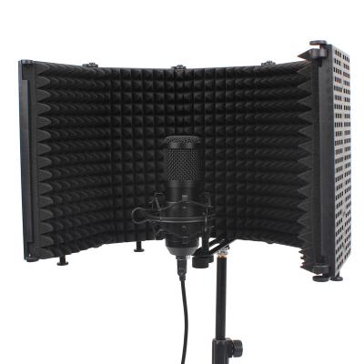 China Professional Home Microphone Isolation Shield For Professional Microphone Recording for sale