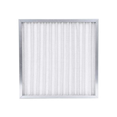 China Hotels Fresh Air System Harmful Gases Stop HVAC Pre Pleated AC Furnace Air Filter Systems For Industry g3 g4 for sale