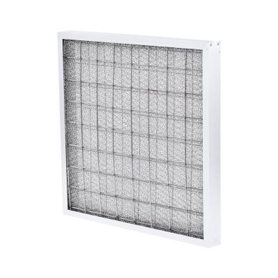 China Hotels Fresh Air System Wire Mesh For Pleated Pre-Filters Paper Frame Initial Effect Pre-Filter Air for sale