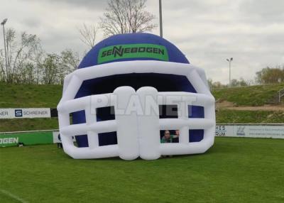 China Equipos de deporte inflables de Team Helmet Tunnel Entrance For del fútbol del túnel inflable del casco de fútbol americano de la escuela secundaria en venta