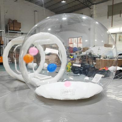 Cina Tenda a bolla in PVC a 3 m, tenuta a bolla gonfiabile, casa a bolla chiara, casa a palloncino in vendita