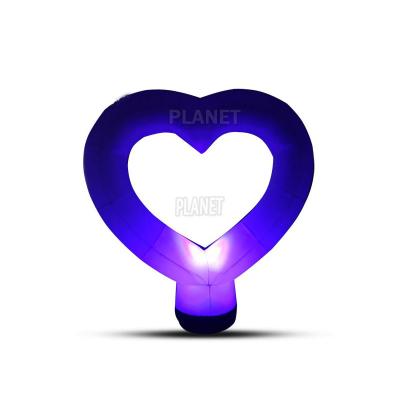 中国 パーティー LED ハート照明 充気気球 LOVE ハート 充気気球 LED 形状 販売のため