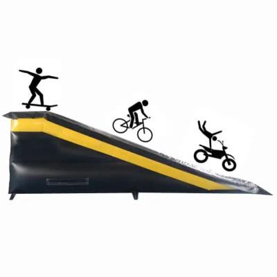 중국 Custom Outdoor Inflatable Airbag Landing PVC Bike Airbag FMX MTB BMX를 위한 풍기용 공기봉지 판매용