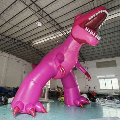 China New Arrival Giant Inflatable Dinosaur Arch Animal Dinosaur Model Entrance Archway Decoration for sale