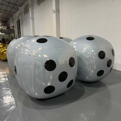 Cina Dati gonfiabili giganti Dati gonfiabili PVC Dati cubo Dati per decorazioni in vendita