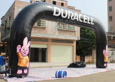 China Cree el color negro de alquiler del arco para requisitos particulares inflable de la meta 2 años de garantía en venta