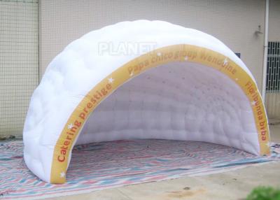 Chine D'igloo de tente impression gonflable commerciale de logo de cercle semi ignifuge à vendre