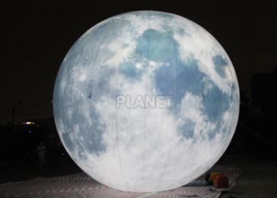 Cina Globo gonfiabile della luna di illuminazione gigante un diametro PLL - da 6 m. durata della vita lunga 145 in vendita