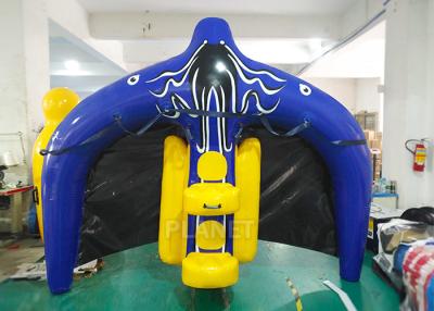 Chine Manta Ray gonflable remorquable de vol de tube de ski d'eau pour des jeux de sport aquatique à vendre