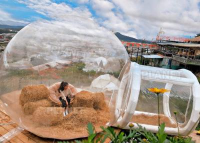 China Luftdichter Tunnel Hotel-aufblasbarer Crystal Bubble House Tent Withs zu verkaufen