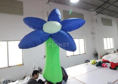 China Modelo de anúncio inflável dos desenhos animados da flor de balão de pano de Oxford à venda