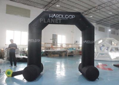 China Negro al aire libre del arco de Oxford Mini Advertising Cartoon Inflatable Entrance en venta