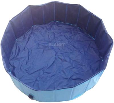 China De blauwe 0.3cm Ton van de het Huisdierenwas van Pvc Grote Vouwbare voor Hond Cat Swimming Te koop