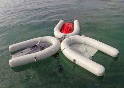 China Het witte van de de Bootpost van de Korrelmotor Dok van de Vormjet ski floating dock inflatable floating Jet Ski C van Jetski C voor Jacht Te koop