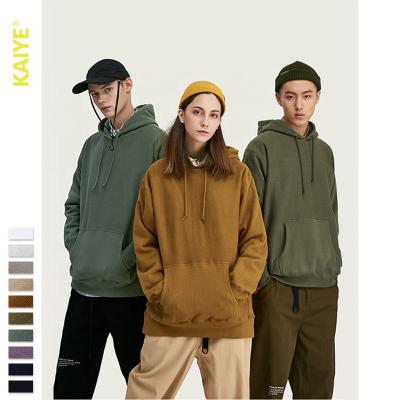 China High Quality 400 gsm Hot Men's INS Hoodies Dropped Oversized Hoodie Fashion Shoulders Anti-Shrink With Pocket Unisex Cotton Sweatshirts for sale