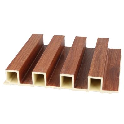 China Other Wood Plastic Board Wood Fiber Grill Bamboo And Hollow Grill In Home Decoration Hotel for sale