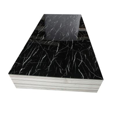 China Modern / Classic / 3d UV Coated Marble Wall Sheet 1220mm x2440 mm PVC Customizable for sale