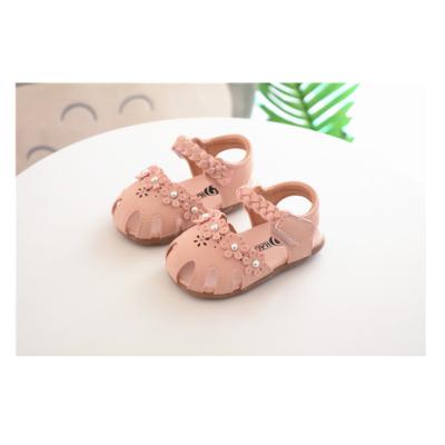 China Kids Summer Baby Breathable Comfortable Sandals Flower Soft Bottom Fashion Infant Shoes For Babies Sandals for sale