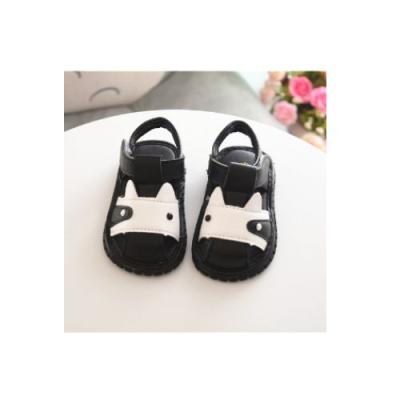 China The new flat summer boy sandals dig the soft lower tide of baby sports shoes children's sandals for sale