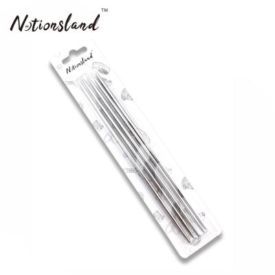 China 3.5*250mm Stainless Steel Knitting Needles Crochet Crochet Sweater Needle 22S3520X Te koop