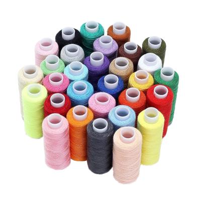 China Low Shrinkage Sewing Thread Polyester Thread Kit 60 Colors 250 Yards Sewing Threads For Hand Sewing And Machinery for sale