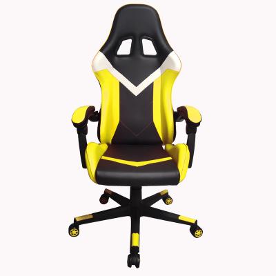 China (Size)Modern Yellow Nylon Adjustable Armrests Racing Car Styling Gaming Chair Factory Direct Sales Office Furniture Game Piece CE for sale