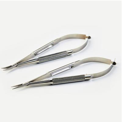 China Eye Surgery Medical Equipment Barraquer Corrosion Resistant Needle Holder For Ophthalmic Surgery for sale