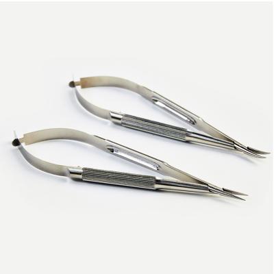 China High Quality Eye Surgery Surgical Instruments BARRAQUER Ophthalmic NEEDLE HOLDER for sale