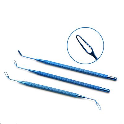 China Can Minimize Damage Local Factory Direct Selling Titanium Alloy Medical Tool Kansas Core Vectis For Eye Surgery for sale